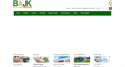 Desktop Screenshot of bankajk.com